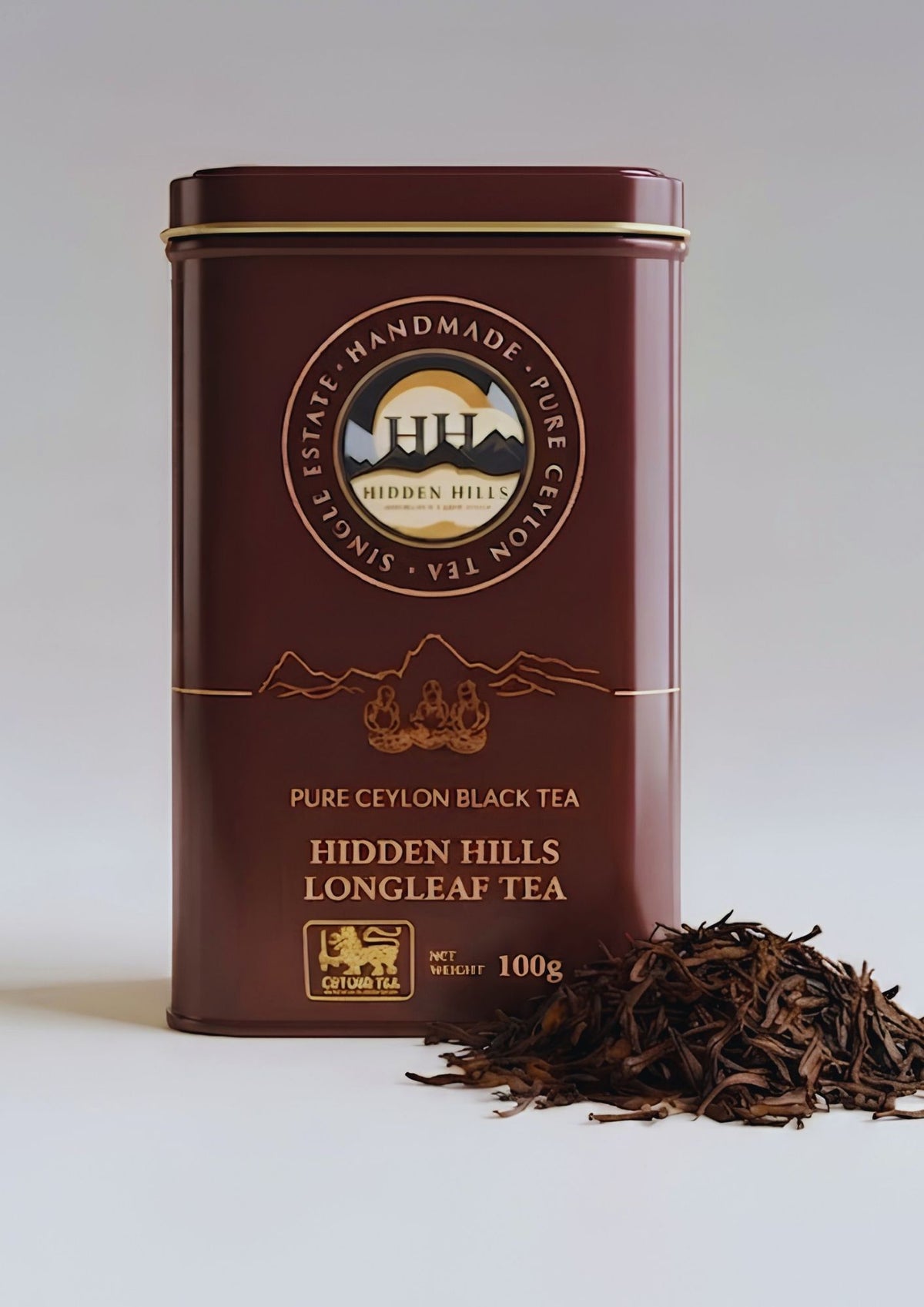 Long Leaf Tea - Pure Ceylon Black Tea - 100g
