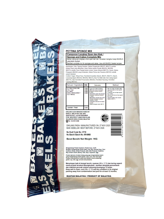 Pettina Sponge Mix - 1Kg