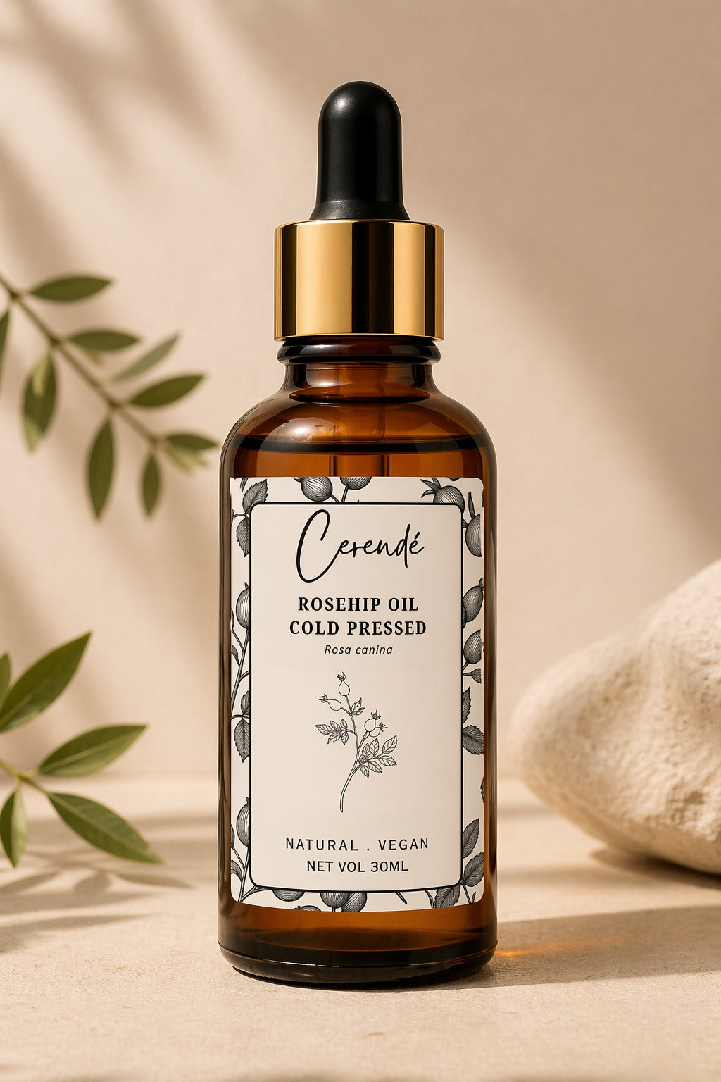 Cerendé Cold Pressed Rosehip Oil